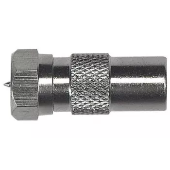AXING CFA1000 Adapter IEC-Stecker auf F-Buchse (CFA01000)