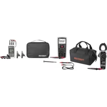 VOLTCRAFT ET-200+VC35-Set Elektrisches Messgeräte-Set für Motoren & Antriebe, Isolationsprüfung bis 20 GΩ, CAT IV