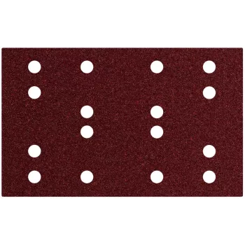 Metabo Klett-Schleifblätter 80 x 133 mm, P120 Körnung, 16-Loch-Absaugung, 50er-Pack (SRA) 635194000