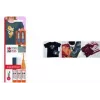 Marabu Textil Painter Plus Stoffmalstift-Set, 3 mm Rundspitze, verschiedene Farben, 3 Stück 0118000000081