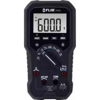 FLIR DM66 Digitalmultimeter CAT IV 300V, CAT III 600V, True RMS, 6000 Counts