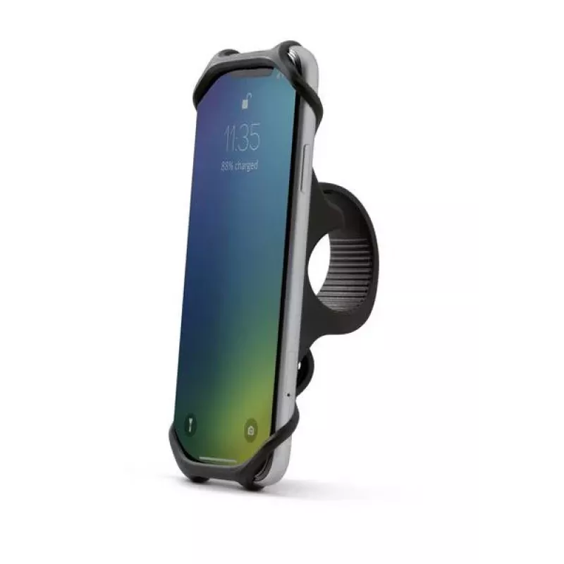 Renkforce RF-4413448 Universal-Smartphone-Halter mit Saugnapf, Schwarz