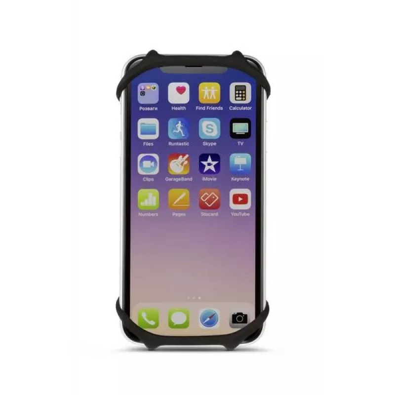 Renkforce RF-4413448 Universal-Smartphone-Halter mit Saugnapf, Schwarz