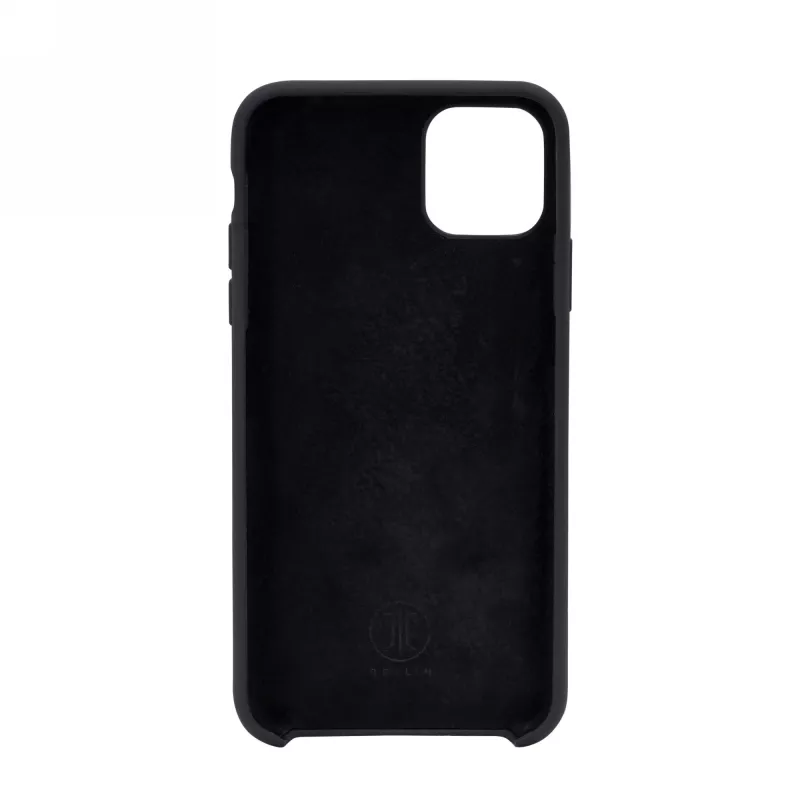 JT Berlin Silikon Hülle Steglitz Schwarz für iPhone 12/12 Pro 10538