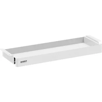 SpeaKa Professional SP-DA163-W Untertisch-Schublade, Weiß, 73 mm Innenhöhe, Stahl SP-14124328