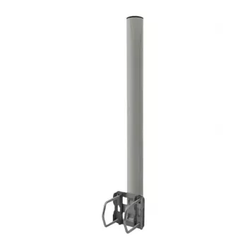 Megasat Balkongeländerhalterung für Satellitenantennen, Stahl, 60 cm Mast, feuerverzinkt 110152