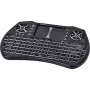 Renkforce RF-MWK-103 Kabellose Tastatur mit integriertem Touchpad, Deutsches QWERTZ, Schwarz RF-7481488