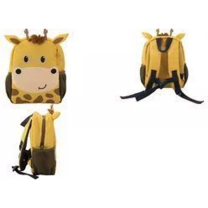 Faber-Castell Eberhard Faber Mini Kids Giraffe Kindergartenrucksack, Polyester, 180 g, Gelb/Braun 577604
