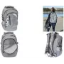 FABER-CASTELL EBERHARD FABER X-Style Schulrucksack, Grau/Schwarz, 25L, für 9-16 Jahre 577624