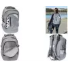FABER-CASTELL EBERHARD FABER X-Style Schulrucksack, Grau/Schwarz, 25L, für 9-16 Jahre 577624