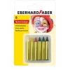 FABER-CASTELL EBERHARD FABER Schminkstifte, kurz, 6 Farben, hohe Intensität, dermatologisch getestet, 1 Set (579106)