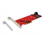 EXSYS EX-3660 M.2 zu SATA III Adapterkarte - B-Key/B+M Key, 6 Gbps, unterstützt 2230/2242/2260/2280