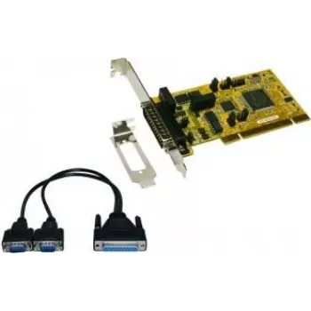 EXSYS EX-42372IS 2-Port PCI RS-422/485 Serielle Karte mit Überspannungsschutz, Low Profile