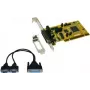 EXSYS EX-42372IS 2-Port PCI RS-422/485 Serielle Karte mit Überspannungsschutz, Low Profile