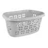keeeper anton Wäschekorb, 30,5 L, Nordic Grey, ergonomisch, belüftet, 575 mm Breite 1009313000000
