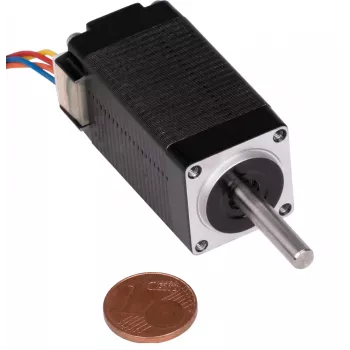 JOY-IT NEMA08-02 Schrittmotor 2 Ncm 0,8 A 4 mm Welle