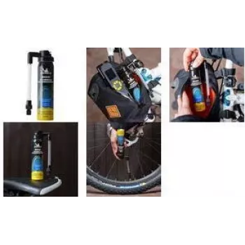 MICHELIN Expert Fahrrad Pannenspray, 75 ml, werkzeuglos, dichtet ab und pumpt auf, Einmalanwendung 650040