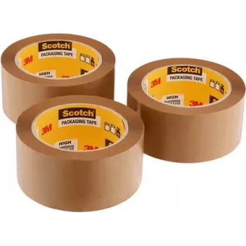 3M HV5066TB Scotch 5066 Innenbereich PVC-Klebeband, 66 m x 19 mm, Braun