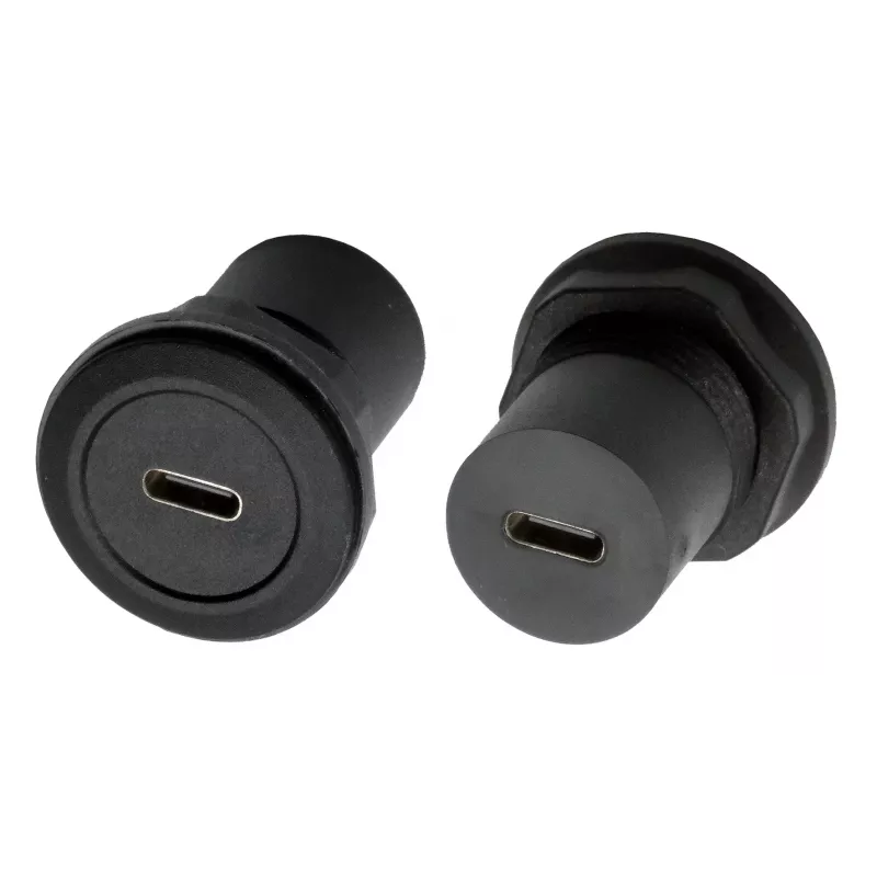 EXSYS EX-49214 USB-C Buchse zu USB-C Buchse Einbauadapter, USB 3.2 Gen 1