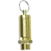 Aerotec Druckluft-Sicherheitsventil 1/2 Zoll, 10 bar, Messing 9049104