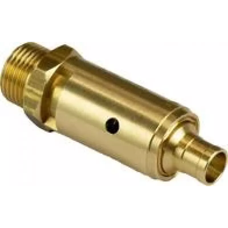 Aerotec Druckluft-Sicherheitsventil 1/2 Zoll, 10 bar, Messing 9049104