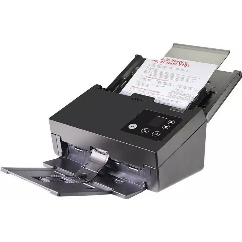 Avision AD370N Duplex-Dokumentenscanner – 70 Seiten/Min., 600 dpi, ADF 100 Blatt, Gigabit-LAN, USB 3.2 Gen 1