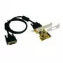EXSYS EX-1095 PCI Express x1 2-Port RS232 Seriell-Adapterkarte