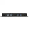 EXSYS EX-1247HMVS 7-Port USB 3.2 Gen 2 Industrie-Hub mit DIN-Schienen-Montage