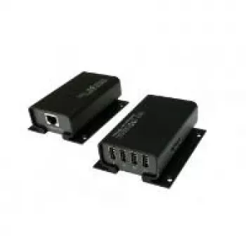 EXSYS EX-1444 4-Port USB 2.0 Cat.5/6 Extender, bis 100 m