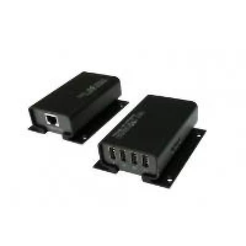 EXSYS EX-1444 4-Port USB 2.0 Cat.5/6 Extender, bis 100 m