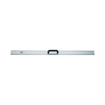 C.K Tools Aluminium-Lineal 1000 mm eloxiert, zum Messen, Markieren und Schneiden (T3531 100)