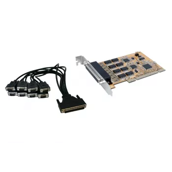 EXSYS EX-41088 8-Port RS-232 Serielle PCI-Karte mit FTDI-Chipsatz