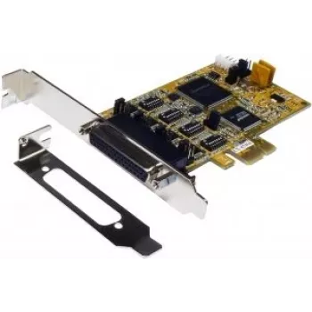 EXSYS EX-45364 PCIe 4S Seriell RS-232/422/485 Karte inkl. Low-Profile-Bügel (SystemBase)