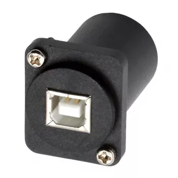 EXSYS EX-49157 D-Typ USB 2.0 Einbauadapter, USB-B Buchse zu USB-A Buchse