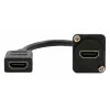 EXSYS EX-49163 D-Typ HDMI-Kabeladapter, Buchse zu Buchse, 20 cm