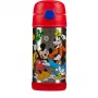 THERMOS FUNTAINER Isolierflasche mit Strohhalm, Disney Mickey, 0,35 L, Edelstahl, PP-Deckel 4113.411.035
