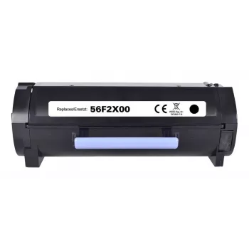 Renkforce RF-6131502 Kompatible schwarze Tonerkartusche für Lexmark 56F2X00, 20.000 Seiten