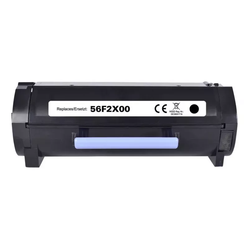 Renkforce RF-6131502 Kompatible schwarze Tonerkartusche für Lexmark 56F2X00, 20.000 Seiten