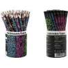 FABER-CASTELL EBERHARD FABER NEON HB Graphitstifte, 72er-Pack runder Köcher, 2,0 mm Mine, holzfrei 511899