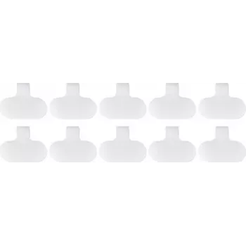 SpeaKa Professional SP-13756872 Kabelmarker Weiß 10 Stk.