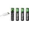 VOLTCRAFT Micro (AAA) Li-Ion Akku 500 mAh 1,5 V 4er-Pack (VC-17275565)