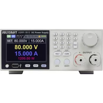 VOLTCRAFT VSPP-1815 Rack-Mount Labor-Netzgerät, 0-150 V/DC, 0-30 A, 1800 W, programmierbar, USB/RS-485/LAN VC-18673200