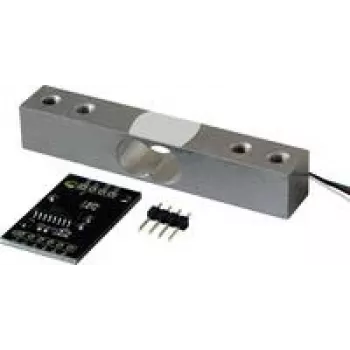 JOY-IT DEBO HX711-20 24-Bit-ADC-Modul mit 20 kg Wägezelle für Gewichtsmessung SEN-HX711-20