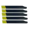 Amewi Hauptrotorblätter-Set Gelb für MD500E/H145 (057-25334-26)