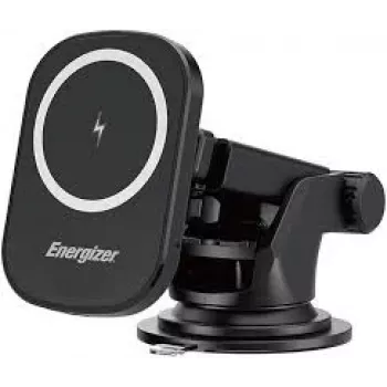 ENERGIZER ECA007 Qi 15W kabelloses Auto-Ladegerät mit automatischer Sensorhalterung, Schwarz