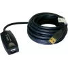 EXSYS EX-1401 Aktives USB 2.0 Verlängerungskabel 5m USB-A Stecker auf Buchse mit Signalregeneration