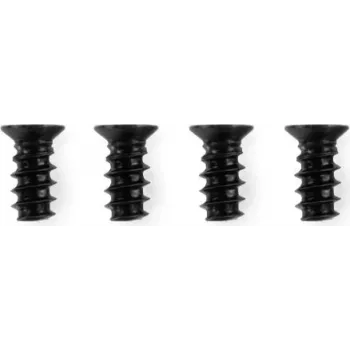 Alphacool Lüfter Schrauben 4er-Set 5x10mm Schwarz (10325)