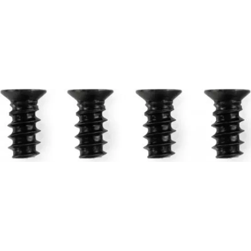 Alphacool Lüfter Schrauben 4er-Set 5x10mm Schwarz (10325)