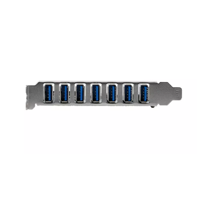 EXSYS USB 3.2 Gen 1 PCIe Karte mit 7 Anschlüssen (VIA Chipsatz) EX-11088-2