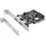 EXSYS EX-12001-2 PCIe x2 Low-Profile USB 3.2 Gen 2x2 Adapter